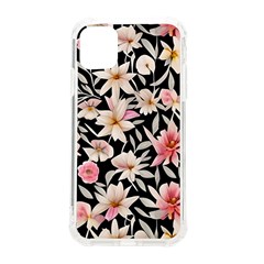 Botanical Flowers Iphone 11 Tpu Uv Print Case by GardenOfOphir