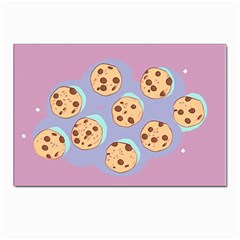 Cookies Chocolate Chips Chocolate Cookies Sweets Postcards 5  X 7  (pkg Of 10) by Ravend