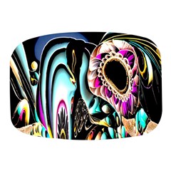 Garden Flower Nature Digital Art Abstract Mini Square Pill Box by Ravend