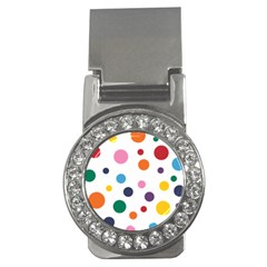 Polka Dot Money Clips (cz)  by 8989