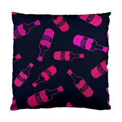 Wine Wine Bottles Background Graphic Standard Cushion Case (one Side) by Ravend