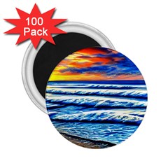 Sandy Beach Dreams 2 25  Magnets (100 Pack)  by GardenOfOphir