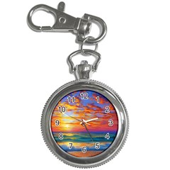 Summer Sunset Key Chain Watches by GardenOfOphir