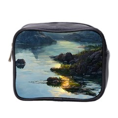 Incredible Sunset Mini Toiletries Bag (two Sides) by GardenOfOphir