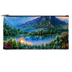 Stunning Sunset By The Lake Pencil Case by GardenOfOphir