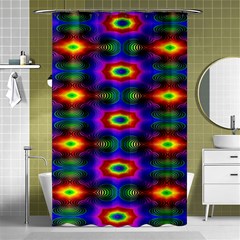 Colorfull Wallpaper Shower Curtain 48  X 72  (small)  by artworkshop