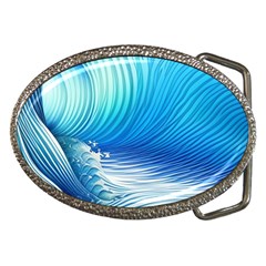 Nature s Beauty; Ocean Waves Belt Buckles by GardenOfOphir