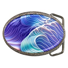 Majestic Ocean Waves Belt Buckles by GardenOfOphir