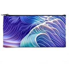 Majestic Ocean Waves Pencil Case by GardenOfOphir