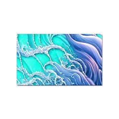 The Beauty Of Waves Sticker Rectangular (100 Pack) by GardenOfOphir