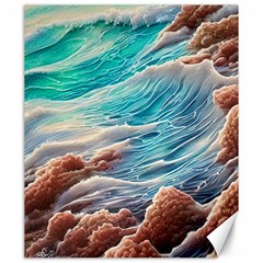 Waves Of The Ocean Canvas 20  X 24  by GardenOfOphir