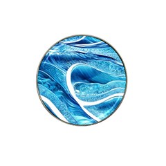 Blue Wave Hat Clip Ball Marker (10 Pack) by GardenOfOphir