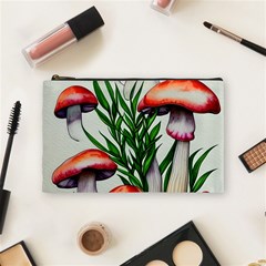 Forest Fungi Cosmetic Bag (medium) by GardenOfOphir