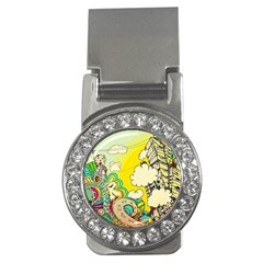 Doodle Wallpaper Artistic Surreal Money Clips (cz)  by Jancukart
