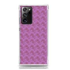 Violet Flowers Samsung Galaxy Note 20 Ultra Tpu Uv Case by Sparkle