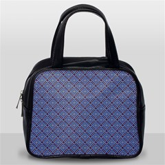 Blue Diamonds Classic Handbag (one Side) by Sparkle