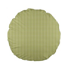 Pattern 96 Standard 15  Premium Flano Round Cushions by GardenOfOphir