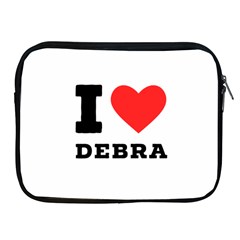 I Love Debra Apple Ipad 2/3/4 Zipper Cases by ilovewhateva