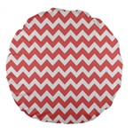 Pattern 125 Large 18  Premium Flano Round Cushions Front