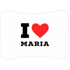 I Love Maria Velour Seat Head Rest Cushion by ilovewhateva