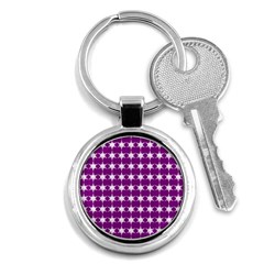 Pattern 154 Key Chain (round) by GardenOfOphir