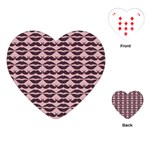 Pattern 182 Playing Cards Single Design (Heart) Front