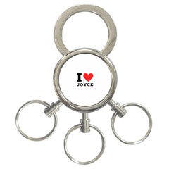 I Love Joyce 3-ring Key Chain by ilovewhateva