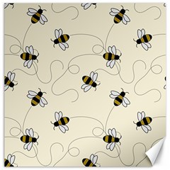 Insects Bees Digital Paper Canvas 12  X 12  by Semog4