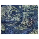 Elemental Beauty Abstract Print One Side Premium Plush Fleece Blanket (Medium) 60 x50  Blanket Front