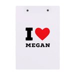 I love megan A5 Acrylic Clipboard Back