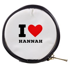 I Love Hannah Mini Makeup Bag by ilovewhateva