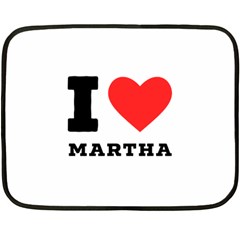 I Love Martha Fleece Blanket (mini) by ilovewhateva