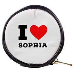 I Love Sophia Mini Makeup Bag by ilovewhateva