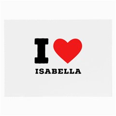 I Love Isabella Large Glasses Cloth by ilovewhateva