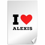 I love alexis Canvas 20  x 30  19.62 x28.9  Canvas - 1