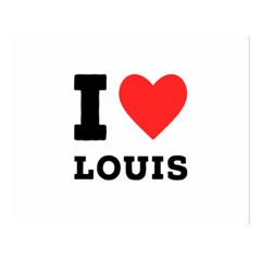 I Love Louis Premium Plush Fleece Blanket (large) by ilovewhateva