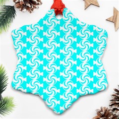 Candy Illustration Pattern Ornament (snowflake) by GardenOfOphir