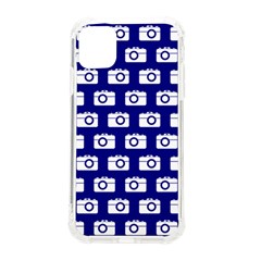 Modern Chic Vector Camera Illustration Pattern Iphone 11 Tpu Uv Print Case by GardenOfOphir