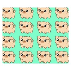 Puppy Pattern Dog Pet Premium Plush Fleece Blanket (small) by Jancukart