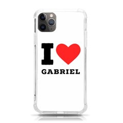 I Love Gabriel Iphone 11 Pro Max 6 5 Inch Tpu Uv Print Case by ilovewhateva