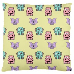 Animals-17 Large Cushion Case (one Side) by nateshop