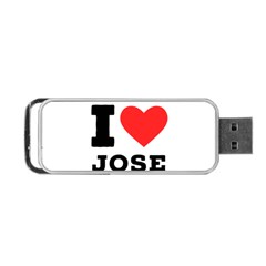 I Love Jose Portable Usb Flash (two Sides) by ilovewhateva