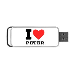 I Love Peter Portable Usb Flash (two Sides) by ilovewhateva