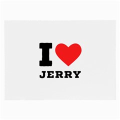 I Love Jerry Large Glasses Cloth by ilovewhateva