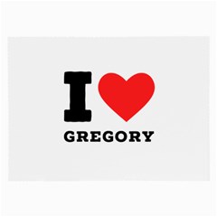 I Love Gregory Large Glasses Cloth by ilovewhateva