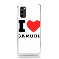 I Love Samuel Samsung Galaxy S20 6 2 Inch Tpu Uv Case by ilovewhateva