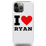 I love ryan iPhone 13 Pro Max TPU UV Print Case Front