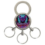 Gamer Life 3-Ring Key Chain Front