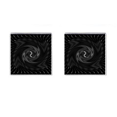 Abstract Mandala Twirl Cufflinks (square) by Semog4