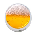 Beer Texture Liquid Bubbles 4-Port USB Hub (Two Sides) Front